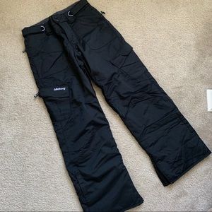 Black Billabong Snowboarding Pants